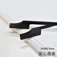 Black wardrobe door handle, drawer accessory handle, extended door handle, Nordic cabinet handle, modern minimalist cabinet handle, furniture accessory, hardware accessory handle