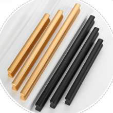 Simple handle, modern Nordic handle, golden furniture handle, black handle, simple handle, furniture accessories handle, handle