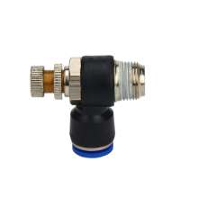 L-type right-angle throttle valve SC8-02 speed switch cylinder connector SL4-M5 / 6-01 / 10-03 / 12-04