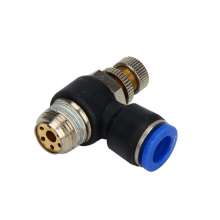 L-type right-angle throttle valve SC8-02 speed switch cylinder connector SL4-M5 / 6-01 / 10-03 / 12-04
