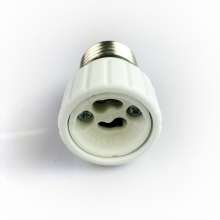 Conversion lamp holder switch e27 to gu10 ceramic lamp holder EU formal certification PBT environmental protection material Lamp holder lamp holder Conversion lamp holder