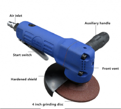 KBA 4-inch industrial grade sander. Pneumatic angle grinder. Grinding and polishing machine. 100mm pneumatic grinding machine. Cutting machine KP-631