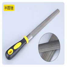 File Double-colored handle Single flat file 300mm Semi-circular file Round file Triangular file File