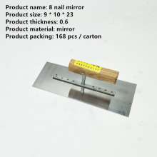 9 * 10 * 23 Oiler Plastering board Putty spatula mud trowel stainless steel push knife mason small iron trowel small trowel