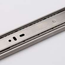4510 stainless steel slide rail three section guide rail. Track. Slide rail. Silent hydraulic slide rail kitchen steel ball rail drawer slide