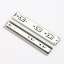4512 stainless steel three section slide rail. Track. Lock. Mute steel ball rail sliding drawer slide household hardware