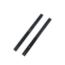 27 silent two-section steel ball slide keyboard drawer. Cold-rolled steel rail guide mute ball slide. Slide rail