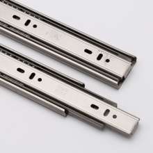 Xinju hardware stainless steel three section slide rail. Track. Slide rail. Push-pull drawer rail