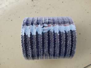 100*16mm Thickened flower blade rubber cover, louver, thousand blades, flower disc, hundred impeller
