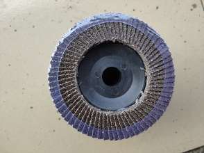 100*16mm Thickened flower blade rubber cover, louver, thousand blades, flower disc, hundred impeller