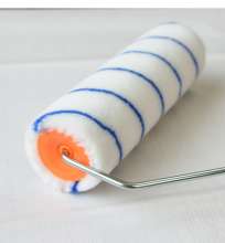 9 Inch Hot Melt Blue Stripe Roller Brush Solvent Resistant Latex Paint Roller Hair Brush No Dead Angle Roller Roller Roller Roller Brush