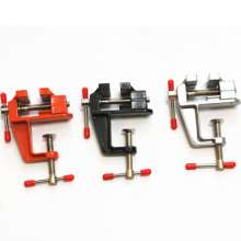 Aluminum alloy mini DIY wenwan nuclear carving clip bed bodhi olive carving fixing fixture