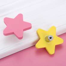 Children's cabinet door handle, cabinet drawer handle, cute cartoon handle, handle accessories, star moon handle, soft cabinet handle, soft handle anti-collision, cabinet accessories