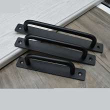 Modern minimalist cabinet handles, surface-mounted handles, door handles, door handles, wooden door handle accessories, door handles, invisible door handles, furniture accessories, hardware accessorie