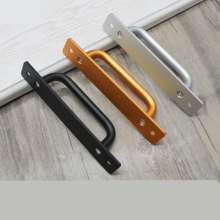 Modern minimalist cabinet handles, surface-mounted handles, door handles, door handles, wooden door handle accessories, door handles, invisible door handles, furniture accessories, hardware accessorie