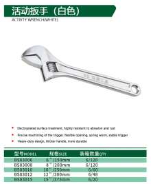 Boss adjustable wrench universal wrench spanner spanner spanner spanner