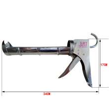 Guangdong Mei Li brand 2001-C2 blue chrome semi-circular hard glue gun glass real porcelain beauty glue gun glue tool