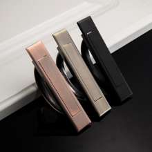 Antique copper cabinet handles, rotating tatami handles, concealed handles for drawers, modern minimalist cabinet door handle accessories, clothes bookcase handle handles, European style handle access