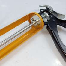 Yue Mei Li high cost performance glue tool direct sales Rotary hard tube extrusion glue gun real porcelain glass plastic beauty joint structure glue gun 2002C7