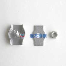 304 stainless steel single clip wire rope chuck. Wire rope accessories .Single clip stainless steel single clip fastening clip rope clip rigging
