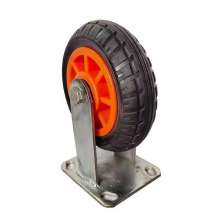 Ultra-quiet rubber wheel 5/6/8 inch directional wheel trailer cart trolley universal wheel wheel industrial caster