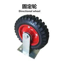 Rubber Iron Hot Wheel 4 '' 5 '' 6 '' 8 '' Oriented Rubber Iron Hot Wheel Heavy Duty Caster Fixed Wheel Directional Wheel Universal Wheel