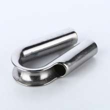 Stainless Steel Tube Collar. Wire Rope Fitting. 304 Wire Rope Tube Chicken Heart Ring Stainless Steel Collar Wire Rope Collar Round Collar