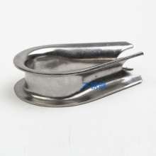 304 stainless steel collar chicken heart ring. Wire rope accessories. Stainless steel wire rope collar triangle ring boast rigging collar
