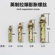 Inch Expansion Screw Bolt Expansion Screw Rose Galvanized Expansion Bolt Galvanized Expansion Bolt Pull Explosion Screw Pull Explosion Rose Expansion Rose