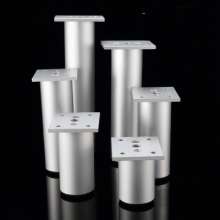 Aluminum alloy cabinet feet, height-adjustable table feet, customizable cylindrical feet, adjustable feet, furniture feet, support feet, furniture legs, cabinet legs, furniture accessories, furniture