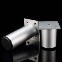 Aluminum alloy cabinet feet, height-adjustable table feet, customizable cylindrical feet, adjustable feet, furniture feet, support feet, furniture legs, cabinet legs, furniture accessories, furniture