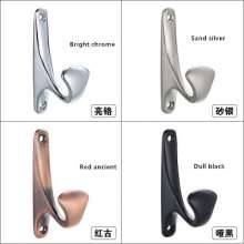 Zinc alloy coat hook, simple Sophia same style hook, European style wardrobe hook, wall hook, single hook coat hook, furniture hook, curtain hook, zinc alloy hook