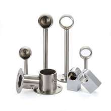 Clothes rail hanger accessories, cabinet fixing accessories, stainless steel tube clothes rail accessories, flange seat clothes rod covers, clothes rail base accessories, round pipe support rods, towe