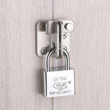 Simple padlock, small lock in student dormitory, cabinet lock card, wardrobe padlock, anti-theft padlock, thick stainless steel lock, latch accessories, matching padlock, lock, lock core, padlock, sma