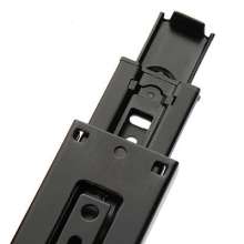 Thickened cabinet drawer slides, wardrobe drawer slides, shoe cabinet drawer rails, buffer slides, three sections of track, drawer accessories, cabinet damping slides, silent track