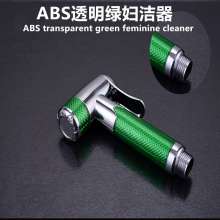 ABS transparent green toilet cleaner