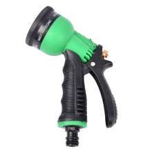 Pilot 8 function water gun car high pressure water gun flush watering high pressure gun green plastic gun car wash water gun high pressure water gun shower gun garden spray 1039