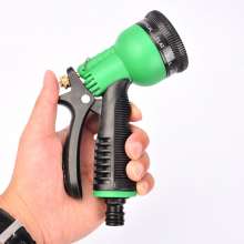 Pilot 8 function water gun car high pressure water gun flush watering high pressure gun green plastic gun car wash water gun high pressure water gun shower gun garden spray 1039