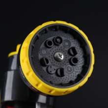Leading the new family sprinkler multi-functional car wash nozzle 9 function sprinkler foam spray garden spray