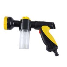 Leading the new family sprinkler multi-functional car wash nozzle 9 function sprinkler foam spray garden spray