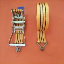 2 inch yellow three-wire binding straps strapping straps fastening straps tightening straps strapping straps strapping straps strapping straps straps car straps 6, 8, 10, 12 meters