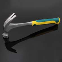 High carbon steel claw hammer with plastic handle claw hammer environmental protection handle multifunctional nail lifter safety hammer nail puller hammer hammer electric hammer