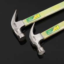 Industrial grade claw hammer with plastic handle, plastic handle, claw hammer, environmental protection handle, multifunctional nail lifter, safety hammer, nail puller, hammer hammer, electric hammer