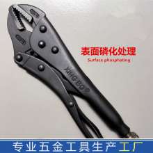 10 inch pliers CRV flat mouth flat pliers phosphating fixed clamp