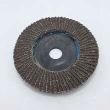 100 type / 4 inch louver wheel 72-page calcined 75mm mesh cover flat abrasive cloth wheel polishing wheel