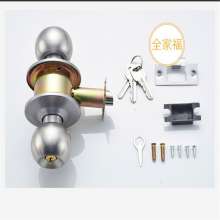 5871 stainless steel ball lock indoor door lock bathroom lock door lock exterior door lock ball lock