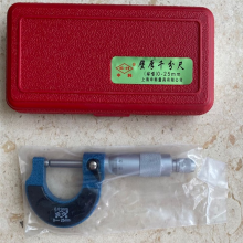 Shanghai Shengong Machinery Micrometer card Micrometer card 0-25mm with spiral micrometer outer diameter micrometer wall thickness micrometer measuring ruler ruler