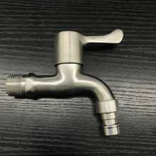 SUS304 stainless steel faucet. 4 points washing machine faucet. Faucet. 216 g spout faucet