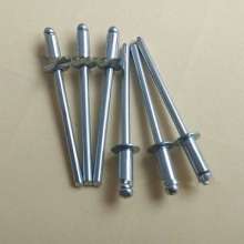Open type all-iron round head core rivet iron core pull stud