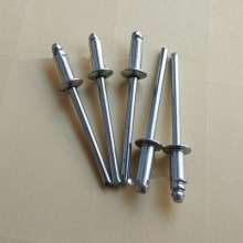 Open type all-iron round head core rivet iron core pull stud